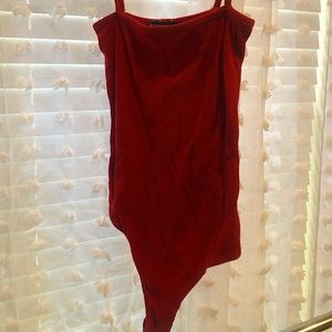 Brandy Melville Red Bodysuit Size XS